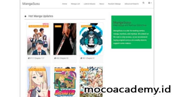 Apakah Menggunakan Mangasusu APK Mod Aman Untuk Baca Manga
