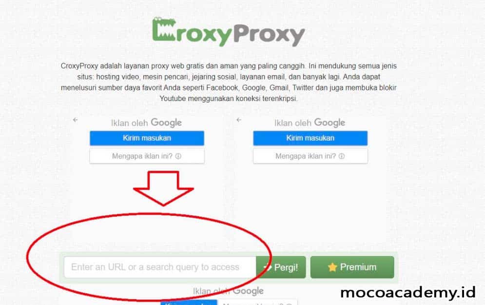Cara Menggunakan Layanan Proxy Web