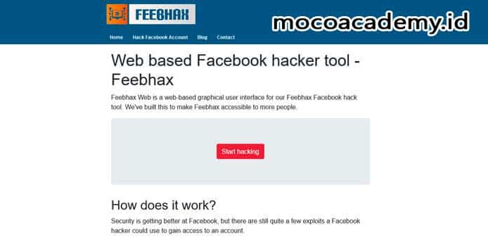 Menggunakan Situs Feebhax